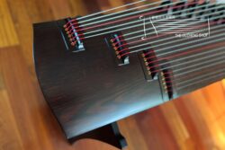 Jin Yun 135cm/53 inch Black Sandalwood Concert Grade Travel-Size Guzheng "Si Duan Jin" 金韵牌黑檀木135cm旅行小古筝